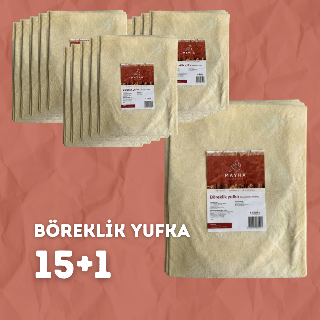 Böreklik Yufka | 15+1 Bedava